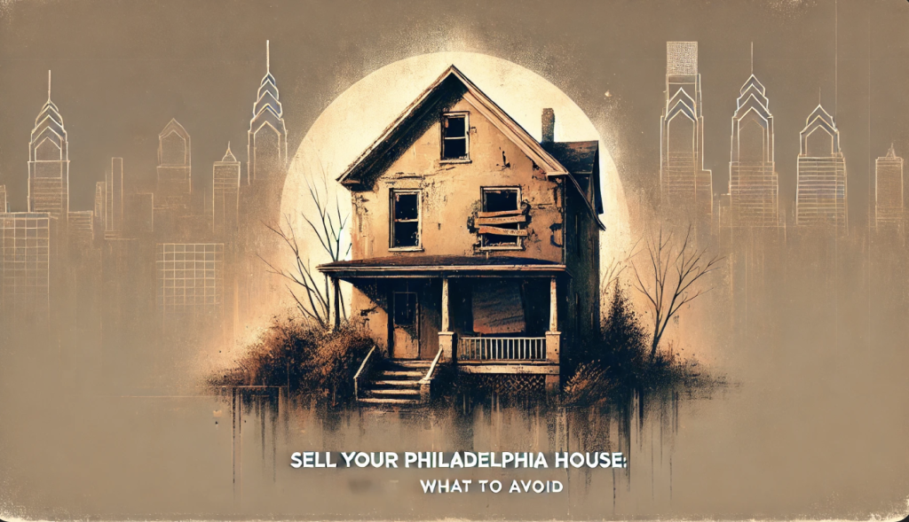 sell house fast in Philadelphia and what to avoid