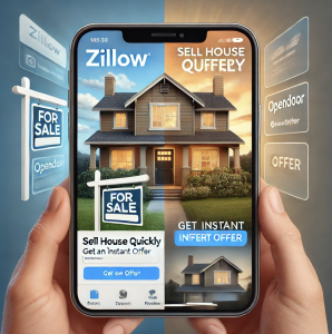 zillow vs opendoor which ibuyer is better to sell house quickly for cash