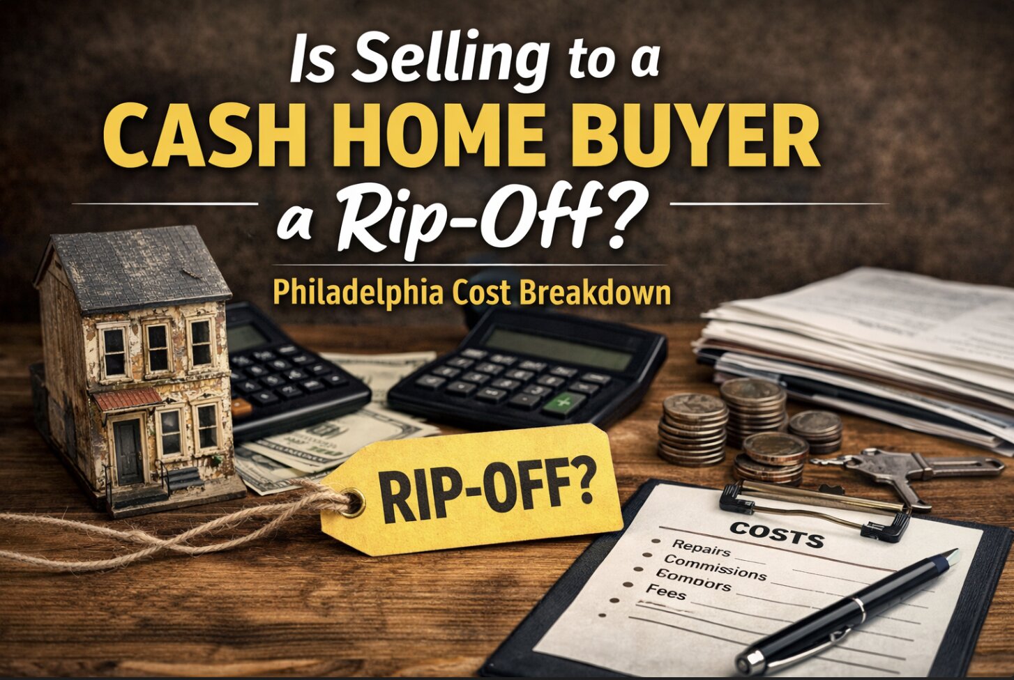 Is Selling to a Cash Home Buyer a Rip-Off? Let’s Do the Math (Philadelphia Edition)