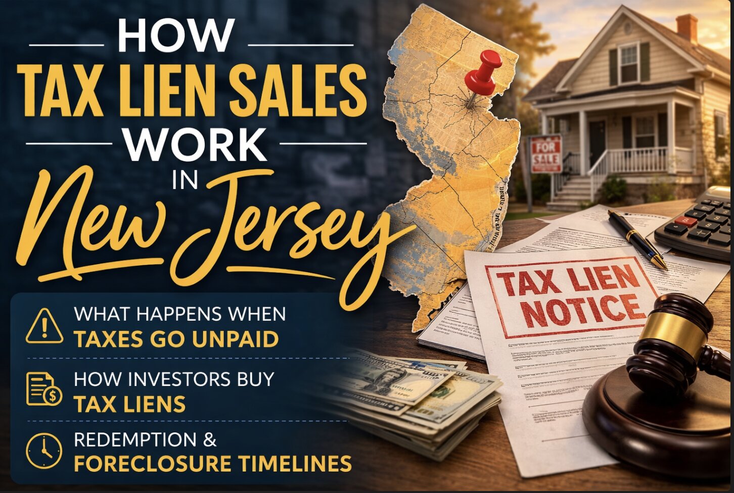 How Tax Lien Sales Work in New Jersey