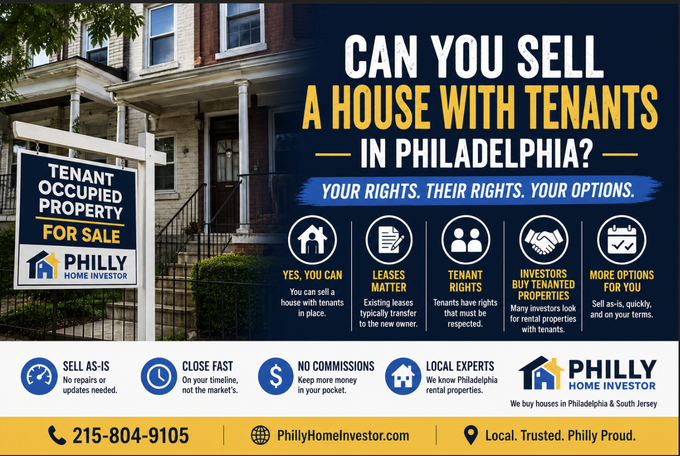 Can You Sell a House With Tenants in Philadelphia?